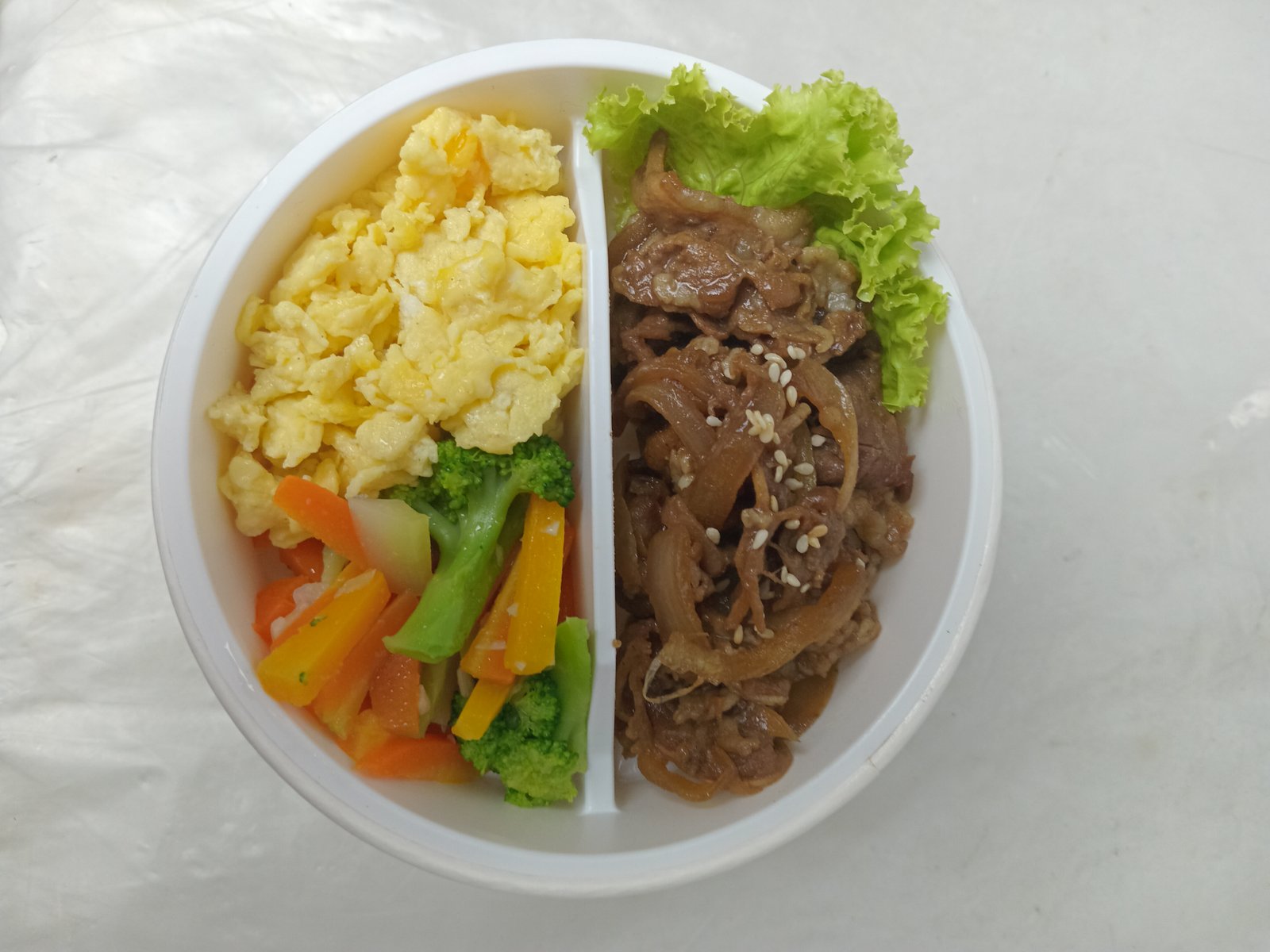 Rice Bowl, Beef Teriyaki w/ Egg