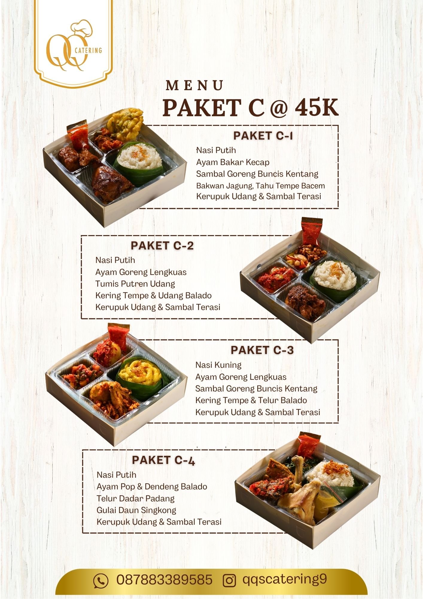Paket Nasi Box C @45k